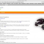 The FAQ Page from Smartbots Direct website