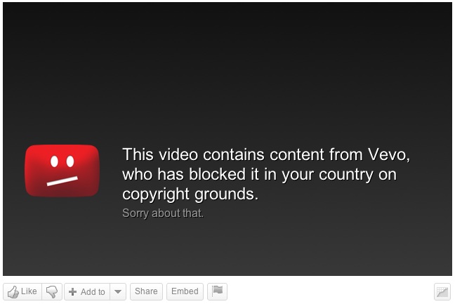 This video is blocked for your country!